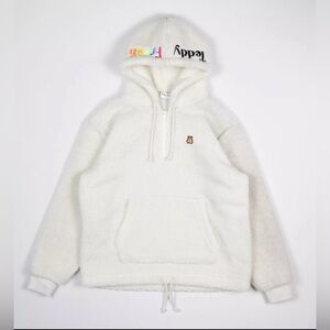 Teddy Fresh Sherpa Half-Zip Hoodie